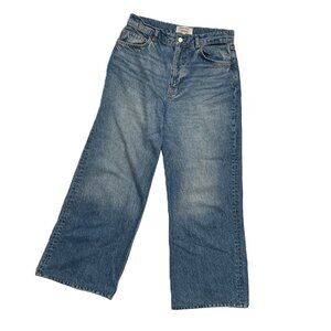 Reformation Jeans Cary High Rise Slouchy Wide Leg Size 29. Hemmed PLEASE READ!!